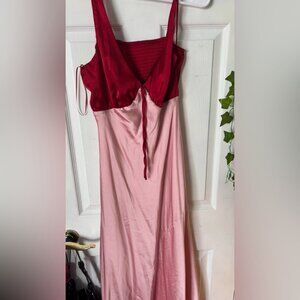 Elegant Red and Pink Women's Dress- Originally Retailed at 66.00